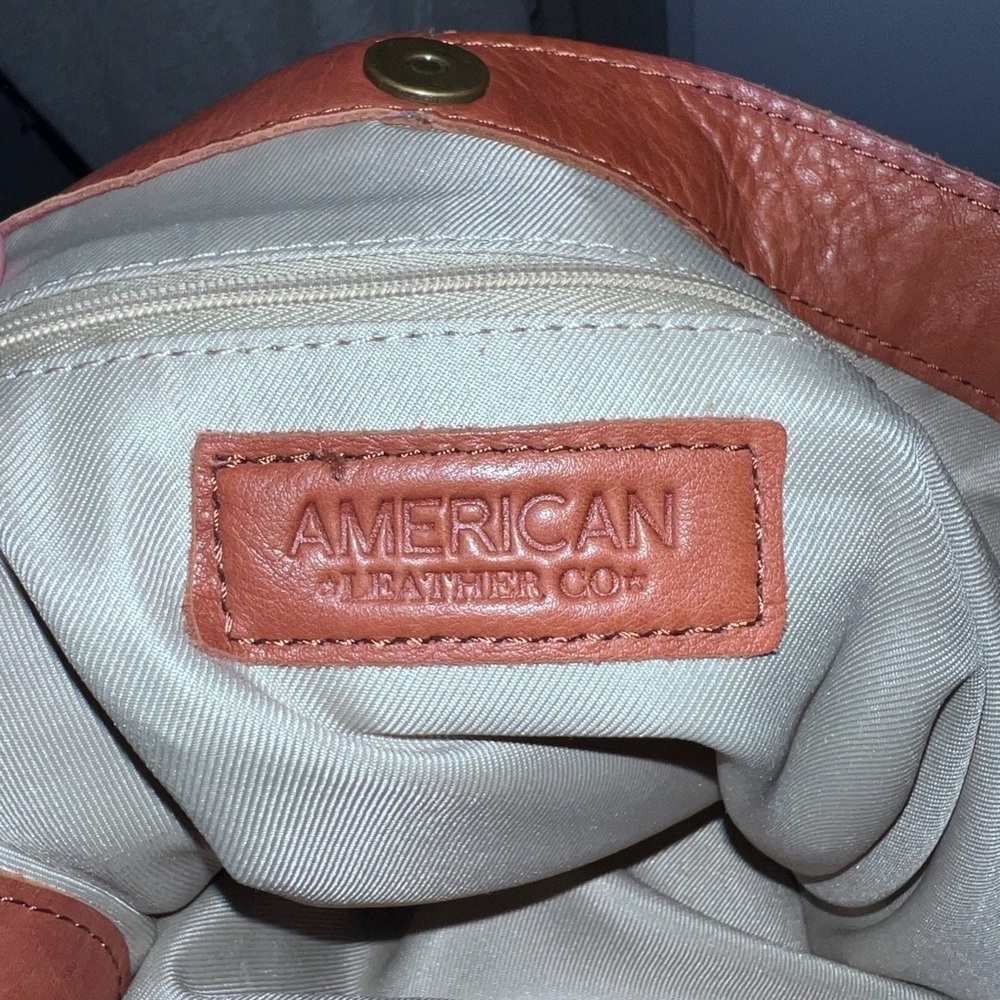 American Leather brown Women's Bag